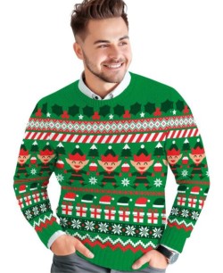 JERSEY NAVIDEÑO PARA HOMBRE