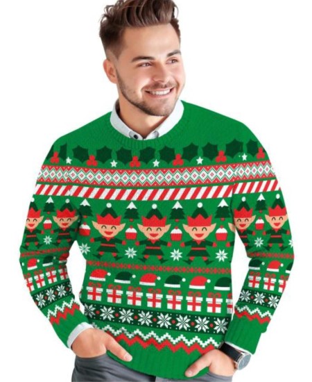JERSEY NAVIDEÑO PARA HOMBRE