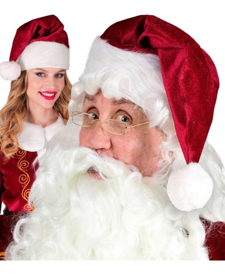 SOMBRERO PAPA NOEL GRANATE