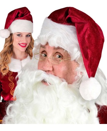 SOMBRERO PAPA NOEL GRANATE