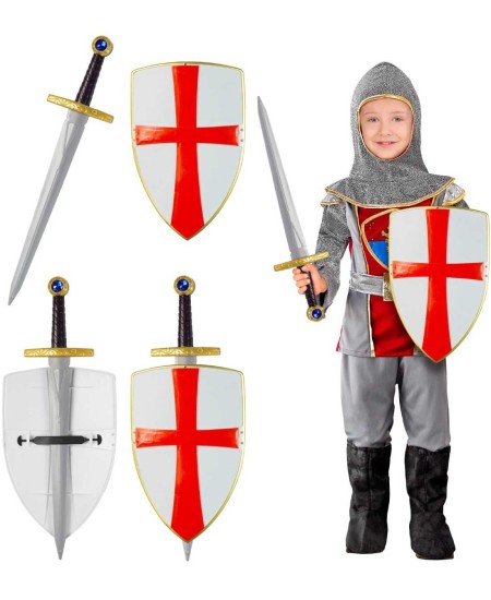 ESCUDO MEDIEVAL INFANTIL CON ESPADA