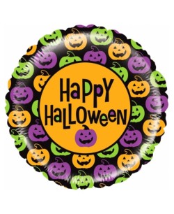 GLOBO HAPPY HALLOWEEN CALABAZAS