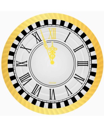 BANDEJA REDONDA RELOJ NOCHEVIEJA BANDEJA REDONDA RELOJ NOCHEVIEJA