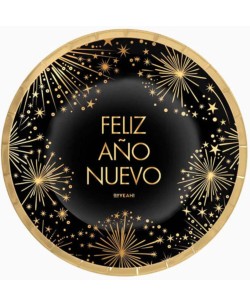 PLATOS FELIZ AÑO NUEVO