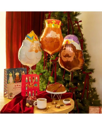 BOUQUET DE GLOBOS REYES MAGOS