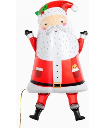 GLOBO DE HELIO PAPA NOEL SONRISA