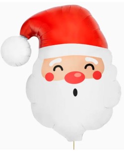 GLOBO DE HELIO PAPA NOEL CABEZA