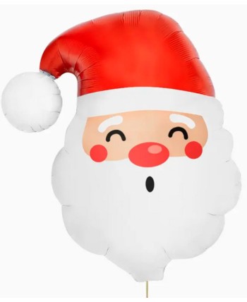 GLOBO DE HELIO PAPA NOEL CABEZA