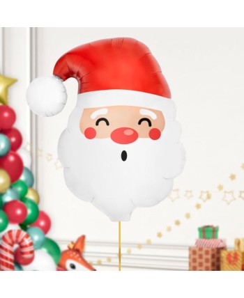 GLOBO DE HELIO PAPA NOEL CABEZA