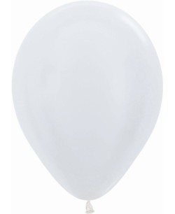BOLSA 50 GLOBOS BLANCO SATINADO