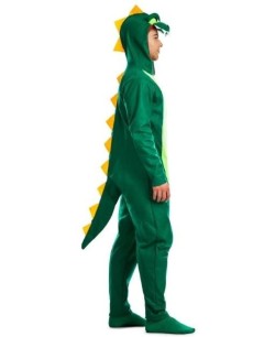 DISFRAZ DE DINOSAURIO VERDE PARA HOMBRE 2