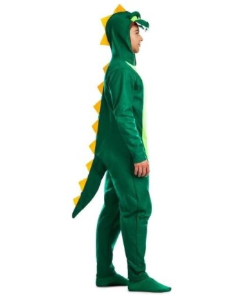DISFRAZ DE DINOSAURIO VERDE PARA HOMBRE