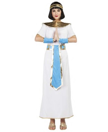 DISFRAZ DE EGIPCIA BLANCO MUJER