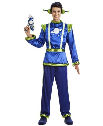 DISFRAZ DE MARCIANO AZUL