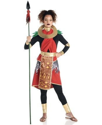 DISFRAZ DE MASAI MUJER