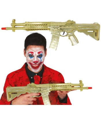 RIFLE DORADO CON SONIDO