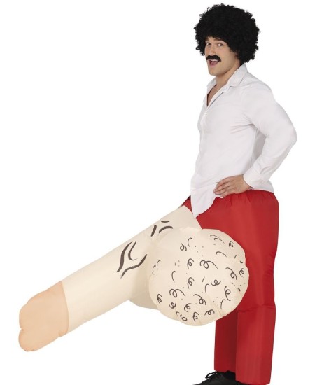DISFRAZ DE HOMBRE CON PENE GIGANTE