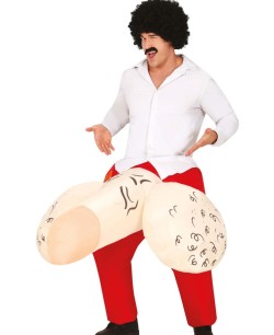 DISFRAZ DE HOMBRE CON PENE GIGANTE