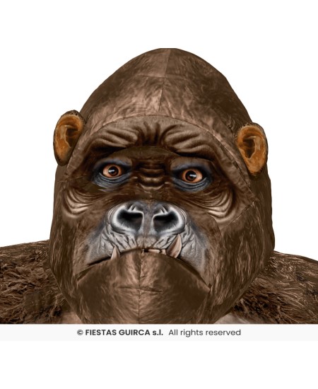 DISFRAZ DE GORILA HINCHABLE KONG