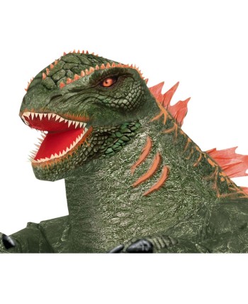 DISFRAZ DE DINOSAURIO HINCHABLE VERDE PARA ADULTO