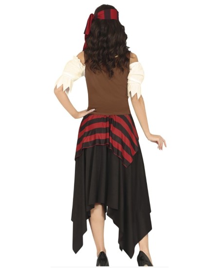DISFRAZ DE PIRATESA CORSE NEGRO