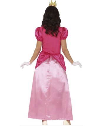 DISFRAZ DE PRINCESA ROSA PARA MUJER