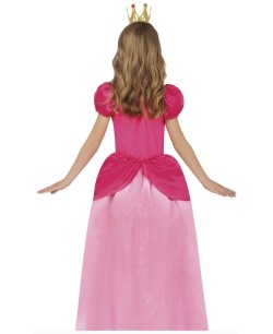 DISFRAZ DE PRINCESA ROSA INFANTIL 2