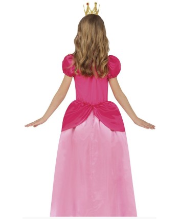 DISFRAZ DE PRINCESA ROSA INFANTIL
