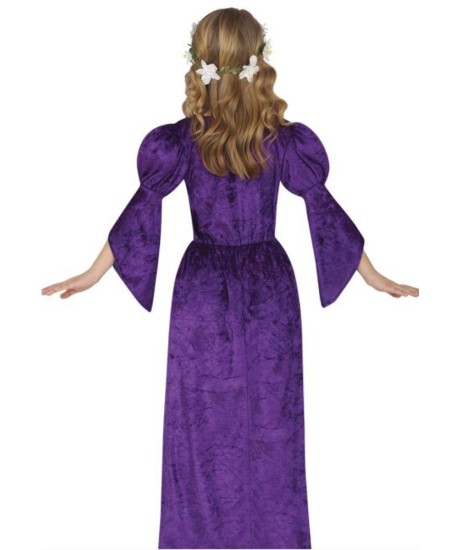 DISFRAZ DE PRINCESA MEDIEVAL INFANTIL