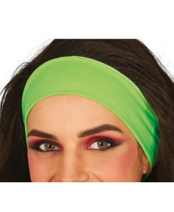 CINTA PARA LA CABEZA VERDE AÑOS 80