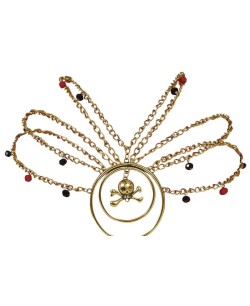 CONJUNTO PIRATA COLLAR Y PENDIENTES 2
