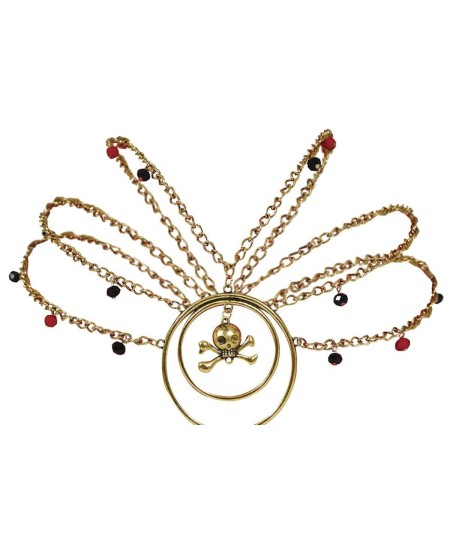 CONJUNTO PIRATA COLLAR Y PENDIENTES