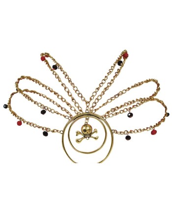 CONJUNTO PIRATA COLLAR Y PENDIENTES