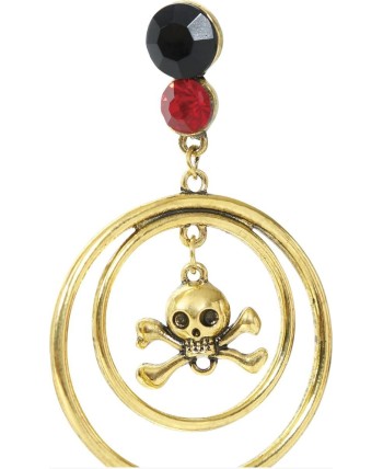 CONJUNTO PIRATA COLLAR Y PENDIENTES
