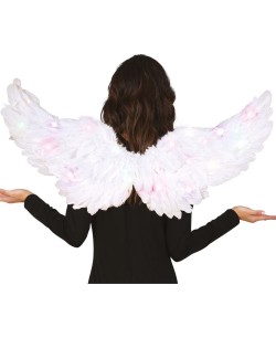 ALAS ANGEL PLUMAS CON LUZ