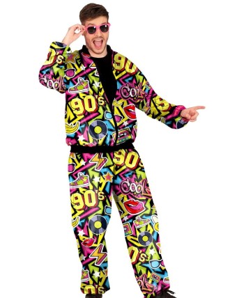 DISFRAZ DE CHANDAL AÑOS 90