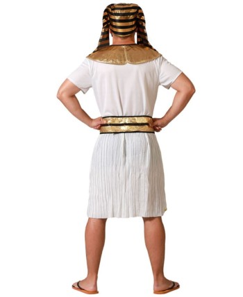 DISFRAZ DE EGIPCIO BLANCO CORTO OJO HORUS