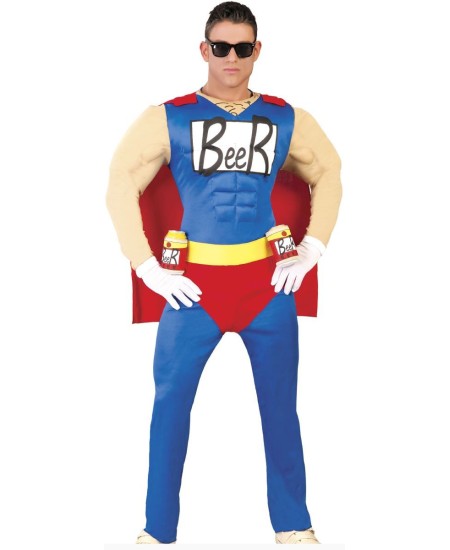 DISFRAZ DE BEERMAN PARA HOMBRE