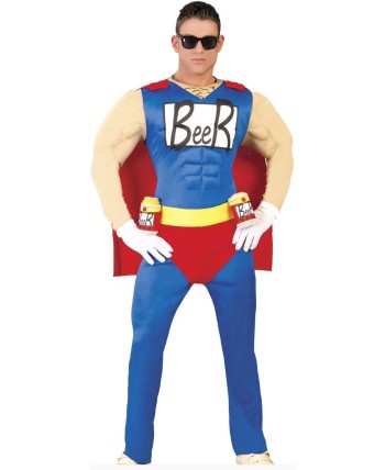 DISFRAZ DE BEERMAN PARA HOMBRE