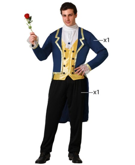 DISFRAZ DE PRINCIE BESTIA PARA HOMBRE