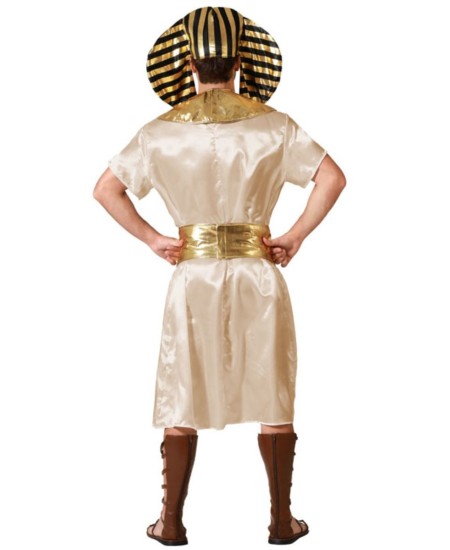 EGIPCIO TUNICA CORTA DORADO PARA HOMBRE