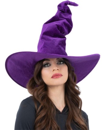 SOMBRERO BRUJA MORADO