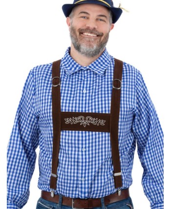 TIRANTES MARRONES TIROLES DELUXE