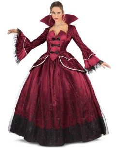 DISFRAZ DE VAMPIRESA ELEGANTE MUJER