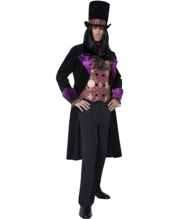 DISFRAZ DE SEÑOR GOTICO LUJO