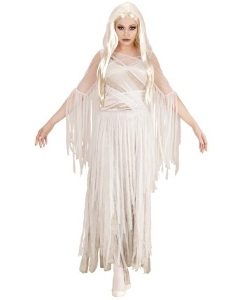 DISFRAZ DE NOVIA CADAVER BLANCO