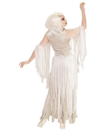 DISFRAZ DE NOVIA CADAVER BLANCO