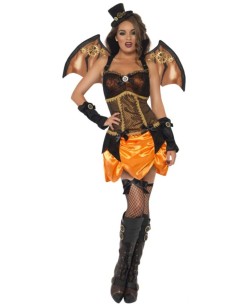 DISFRAZ DE REINA GOTICA STEAMPUNK