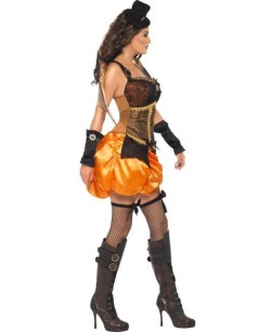 DISFRAZ DE REINA GOTICA STEAMPUNK PARA MUJER 2