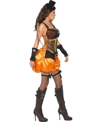 DISFRAZ DE REINA GOTICA STEAMPUNK PARA MUJER